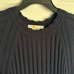 Boden women’s navy blue sweater dress size 2